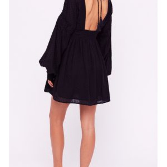 NWT Free People Sugar Pie Swiss Dot Dress - Picture 3 of 7